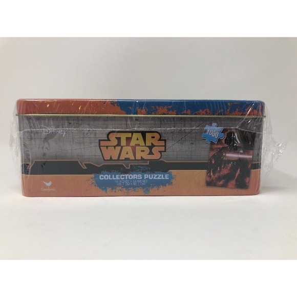 Darth Vader Star Wars 1000 Piece Collectors Puzzle in Tin Disney 18" x 24" NEW - Picture 7 of 8